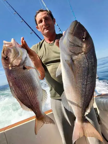 Pesca en barco en Marbella 